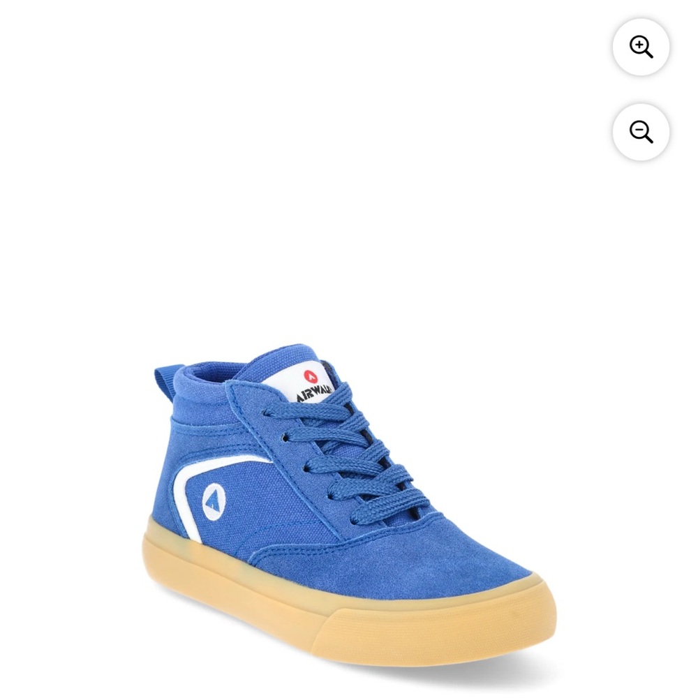 Airwalk Kids Blue and Tan High-Top Sneakers